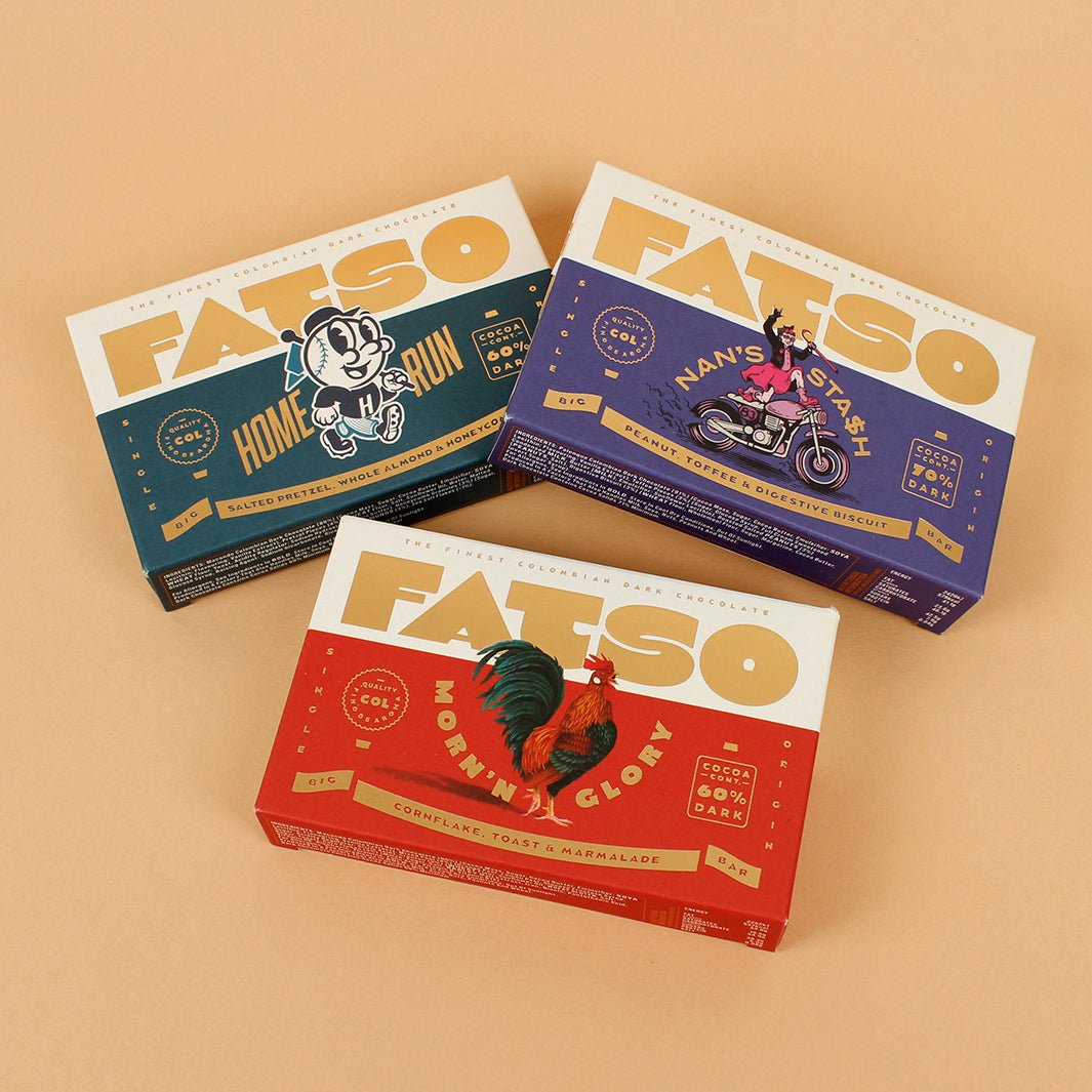 King's Ransom 60% Dark Chocolate Bar - Mint, Pistachio & Cocoa Nibs - Green Tulip