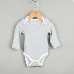 Long Sleeve Bodysuit - Blue Stripe