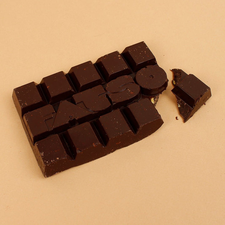 Morn'n Glory 60% Dark Chocolate Bar - Cornflake, Toast & Marmalade - Green Tulip