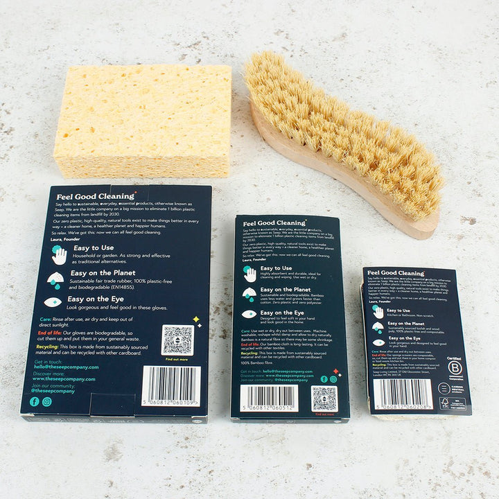 Natural Cleaning Equipment Kit - Green Tulip