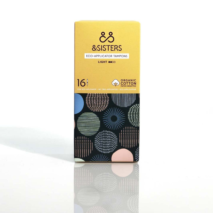 Organic Cotton Eco - Applicator Tampons - Green Tulip
