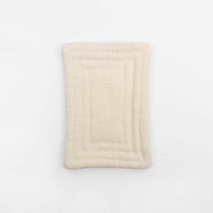 Organic Cotton 'Smooth' Unsponge - Mint Leaf - Pack of 2 - Green Tulip