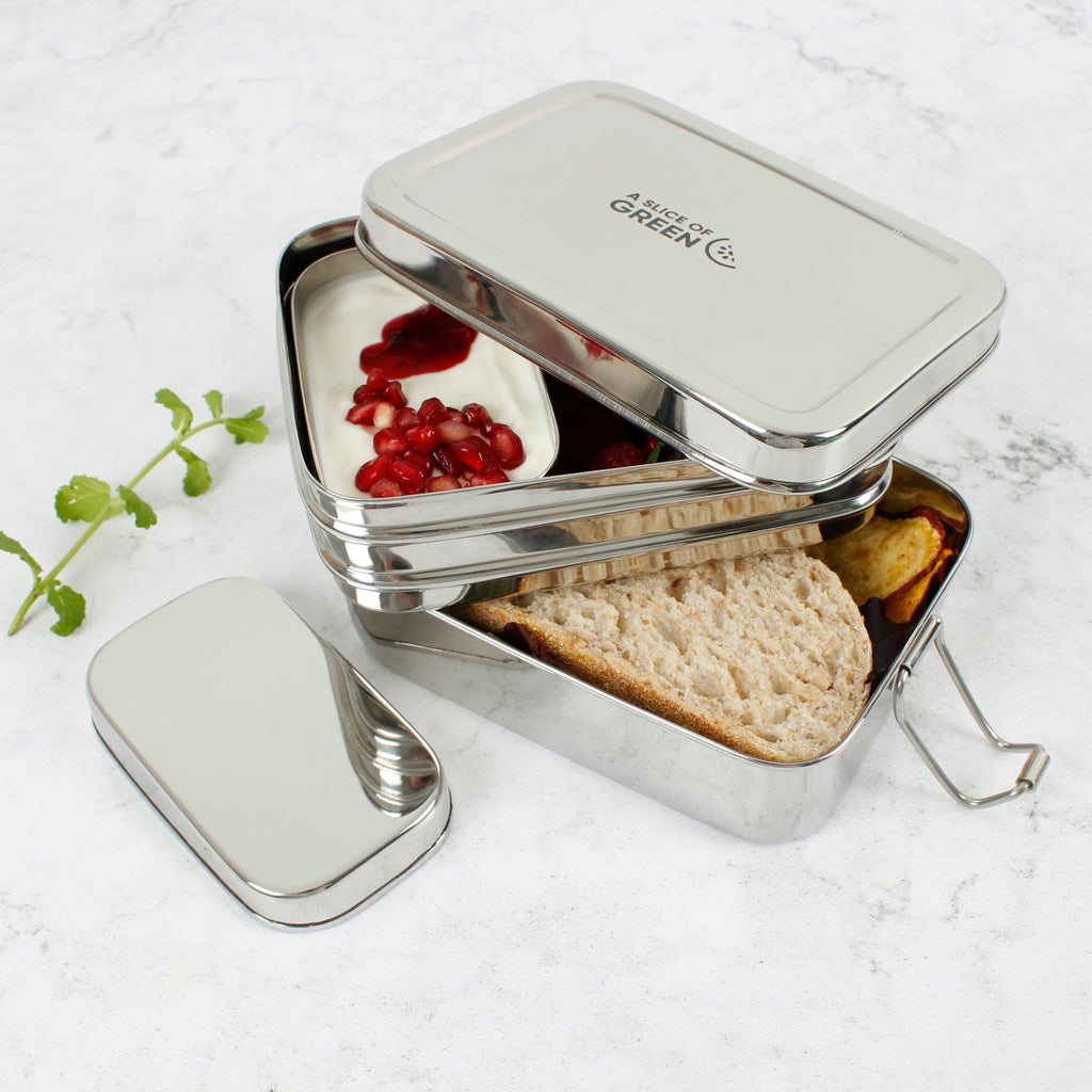 Panna Two Tier Lunch Box Mini Container
