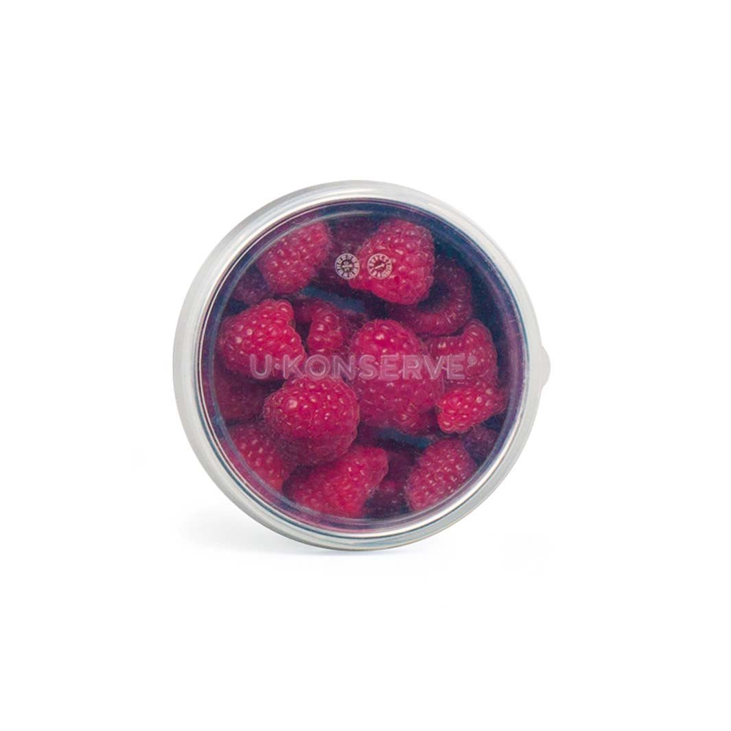 Replacement Silicone Lid For Mini Round Container - Clear - Green Tulip