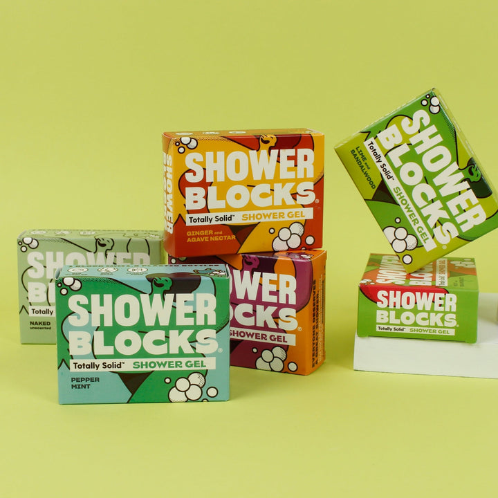 Solid Shower Gel - Mint & Grapefruit - Green Tulip