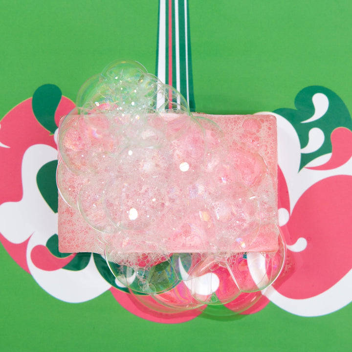 Solid Shower Gel - Mint & Grapefruit - Green Tulip