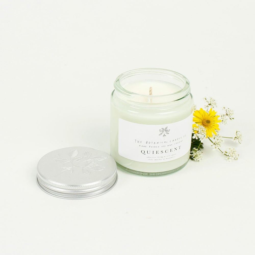 Glass Jar Soy Wax Candle - Quiescent®