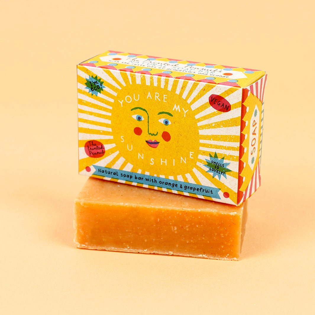 Sunshine Orange & Grapefruit Soap Bar - Green Tulip