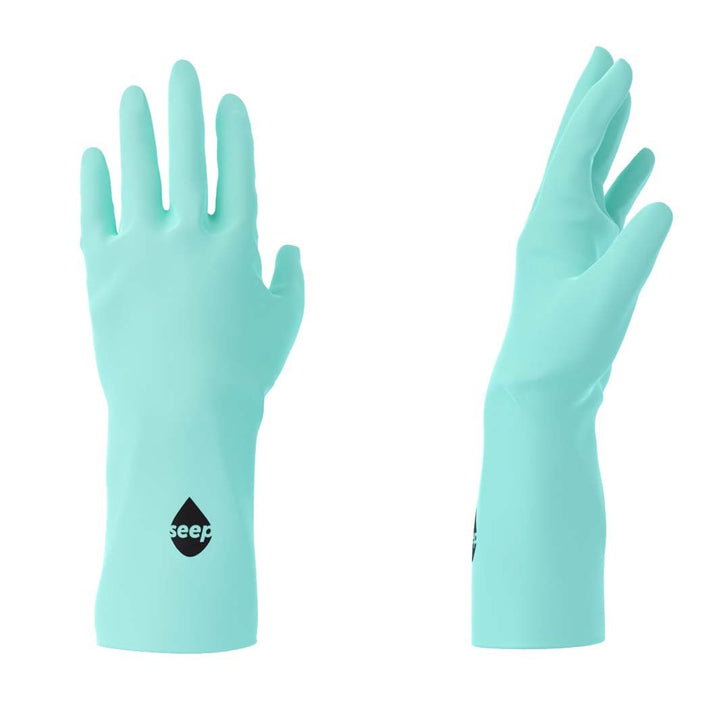 Sustainably Sourced Rubber Gloves - Turquoise - Green Tulip