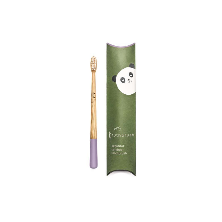 Tiny Truthbrush – Soft Plant - Based Bristles - Green Tulip
