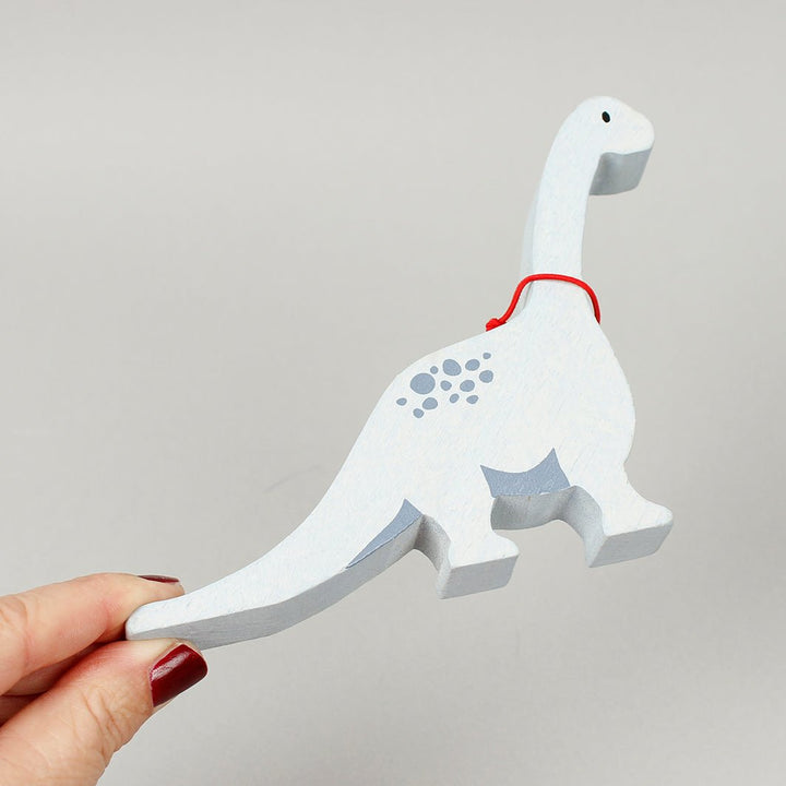 Wooden Dinosaur - Green Tulip