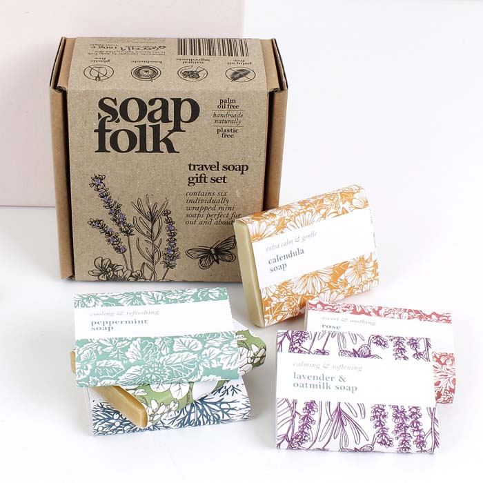Travel Soap Gift Set - 6 x 25g