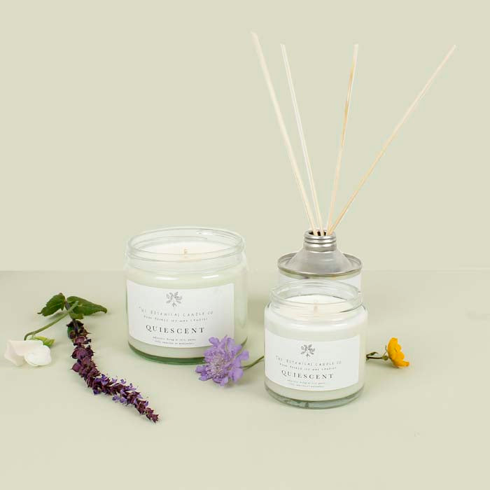 Quiescent Soy Wax Glass Jar Candle