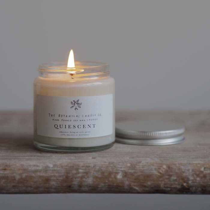 Quiescent Soy Wax Glass Jar Candle