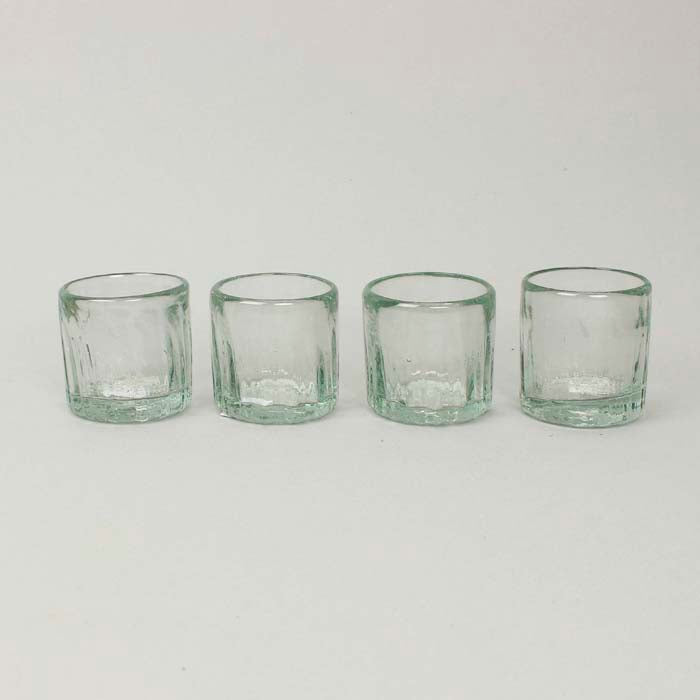 Ribbed Shot Glass - Clear