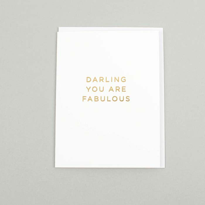 Darling You Are Fabulous Card