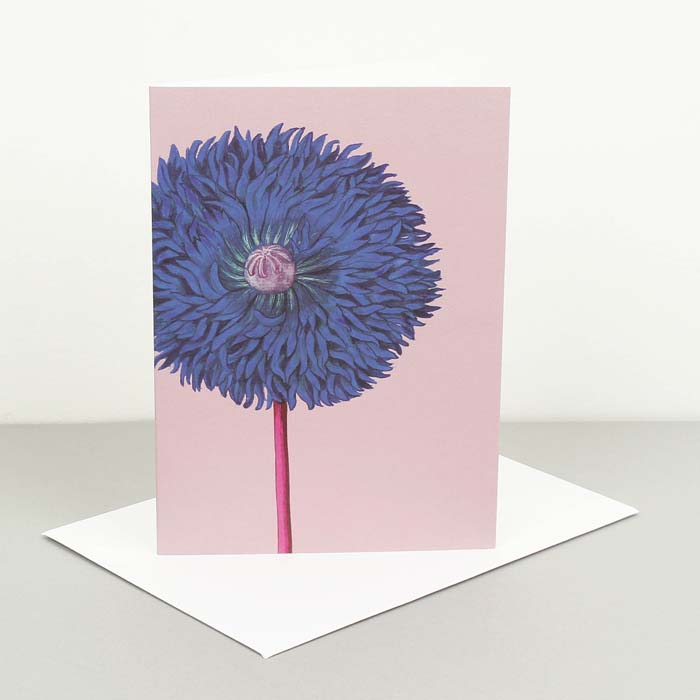 Kew Gardens - Blue Poppy Card