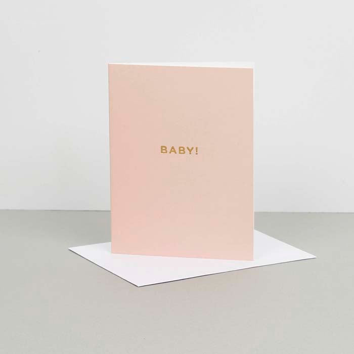 Baby! Card - Pink
