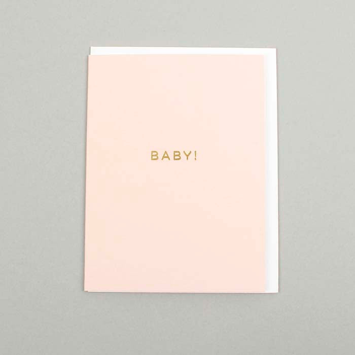 Baby! Card - Pink