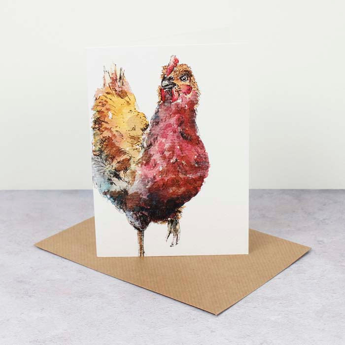 Spring Chicken Card