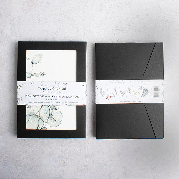 Botanicals Notecard Set - Mixed Box of 8