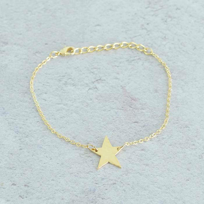 Gold Plated Star Bracelet