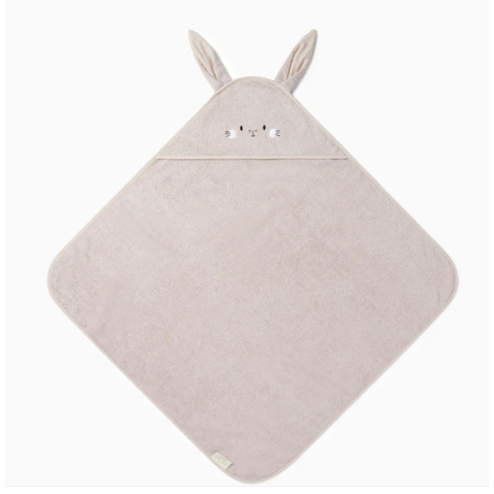 Organic Hooded Towel - Bunny