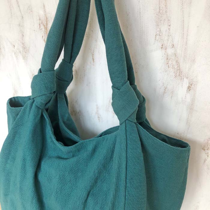 Jogi Cotton Everyday Shoulder Bag - Teal Green