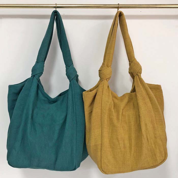Jogi Cotton Everyday Shoulder Bag - Teal Green