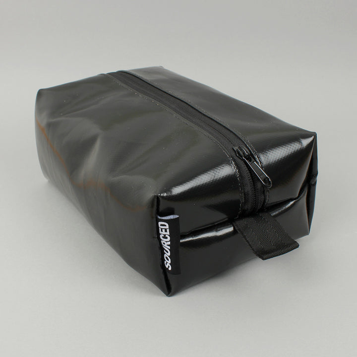 Upcycled Truck Tarpaulin Wash Bag