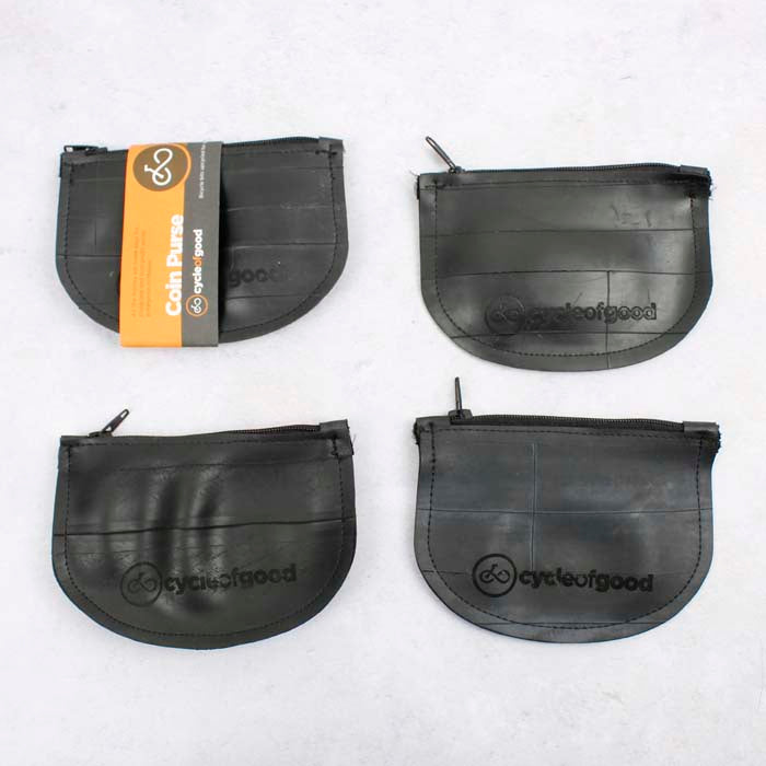 Bicycle Inner Tube Coin Purse
