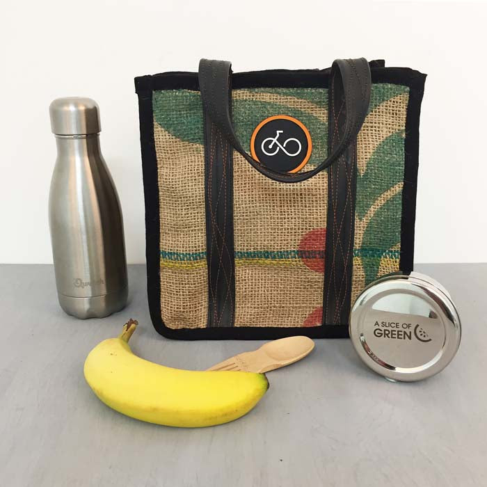Coffee Sack Lunch Bag - A