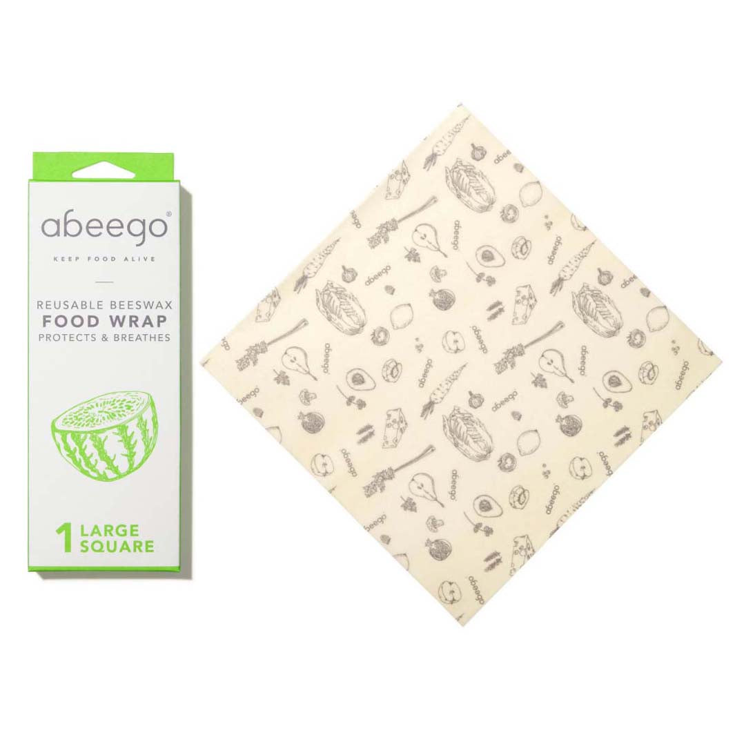 Abeego Beeswax Food Wrap - 1 Large Square