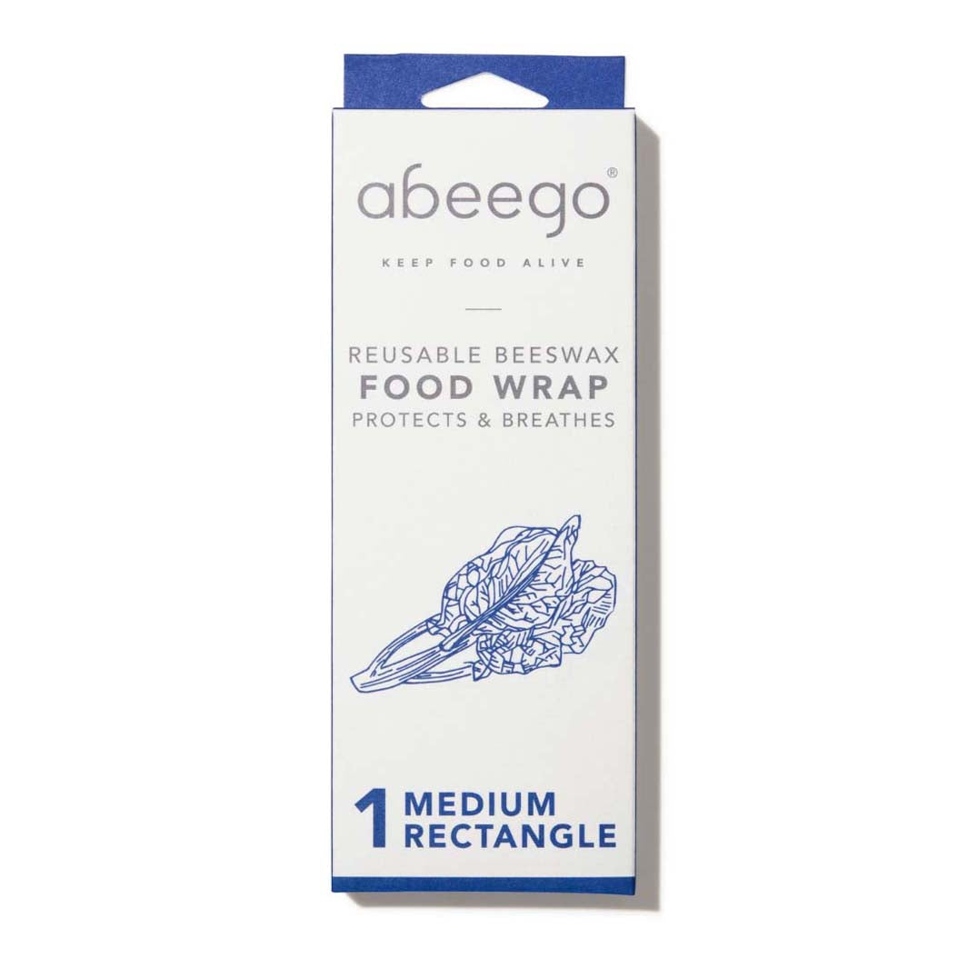 Abeego Beeswax Food Wrap - 1 Medium Rectangle