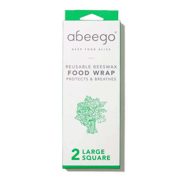 Abeego Beeswax Food Wraps - 2 Large Squares
