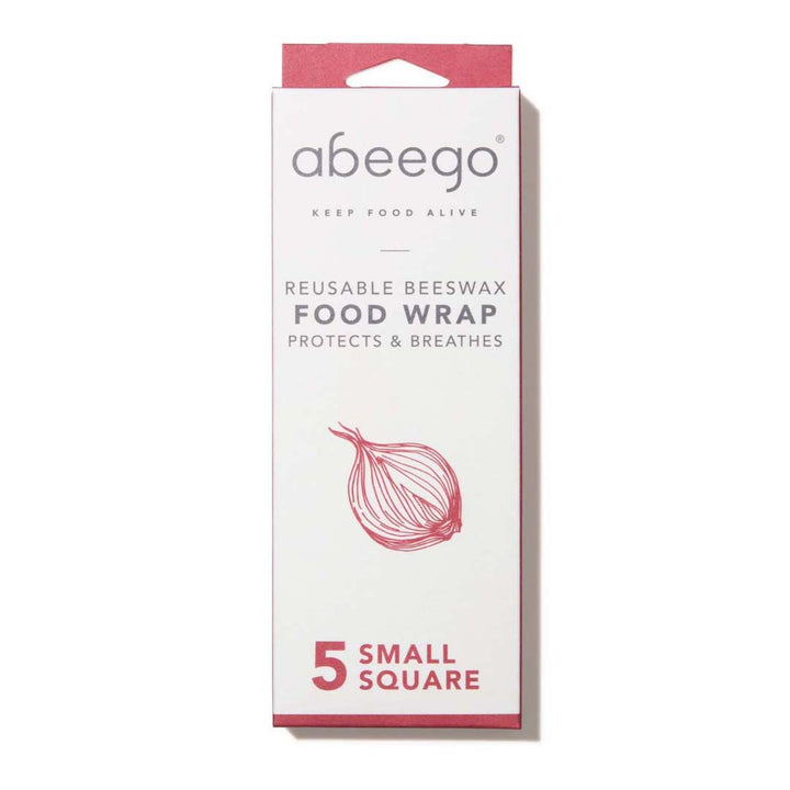 Abeego Beeswax Food Wraps - 5 Small Squares
