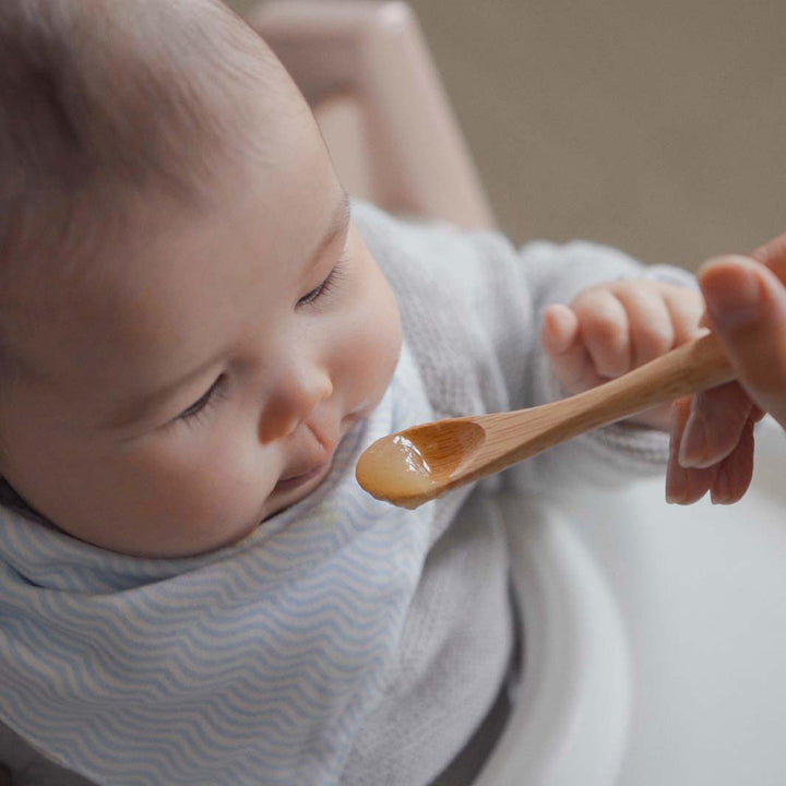 Baby's Bamboo Feeding Utensils