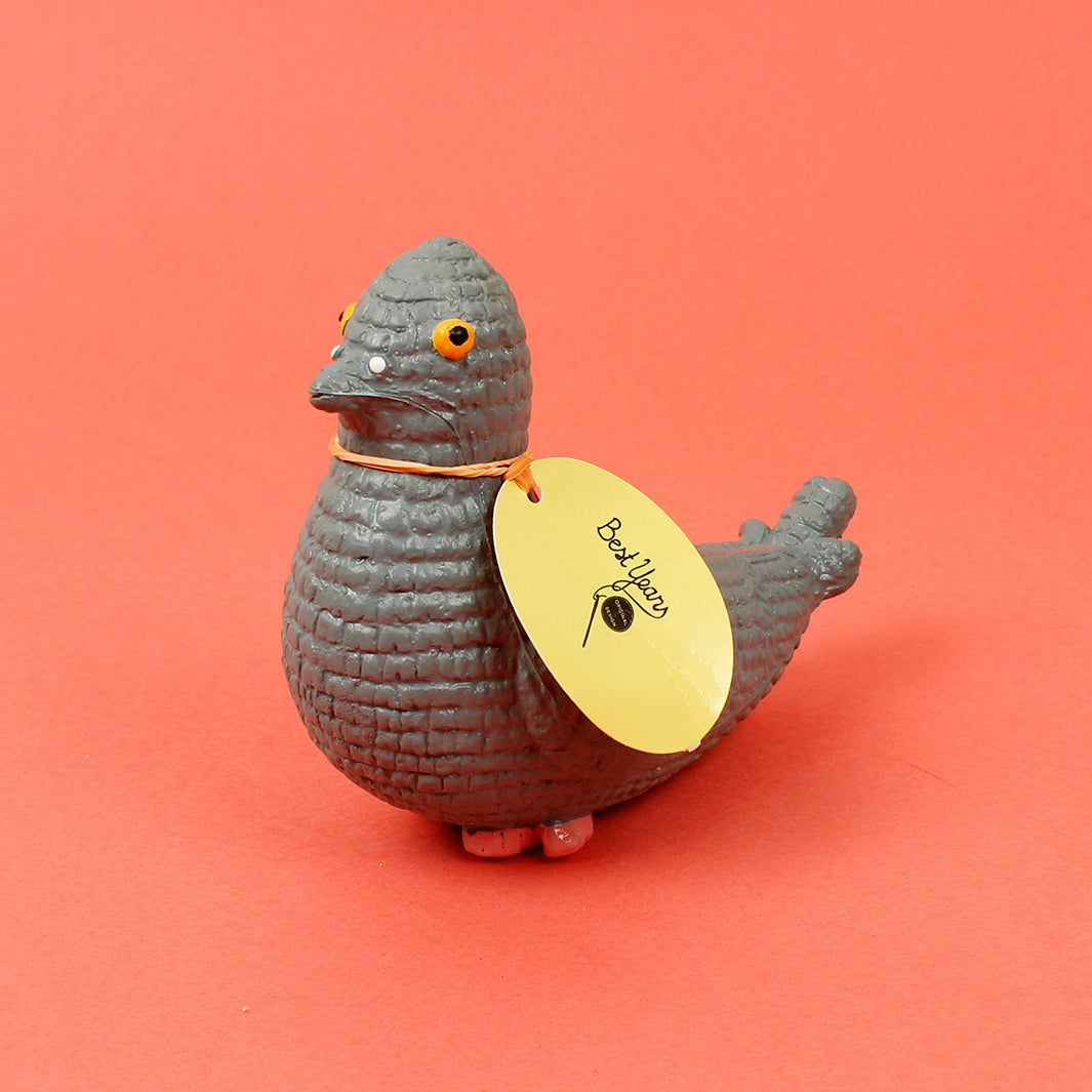 Natural Rubber Pigeon Bath Toy & Teether