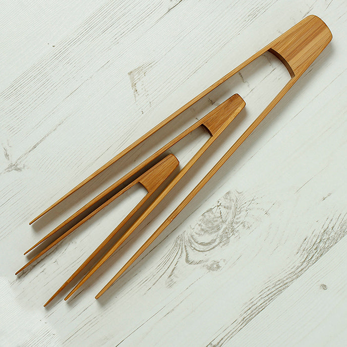 Bamboo Tongs - Set of 3
