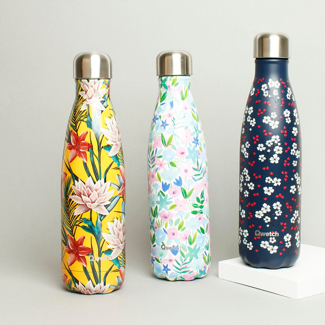 500ml Insulated Stainless Steel Bottle - The Floral Collection