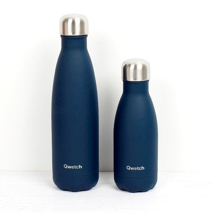 Insulated Stainless Steel Bottle - Granite - Blue -  260ml