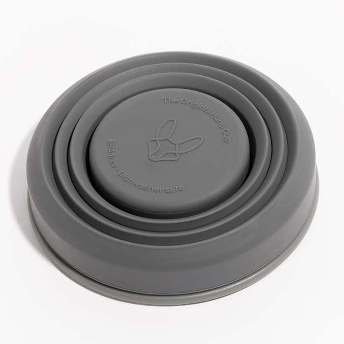 Collapsible Silicone Cup - 12oz - Charcoal