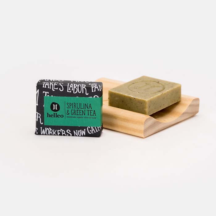 Mini Spirulina & Green Tea Olive Oil Soap
