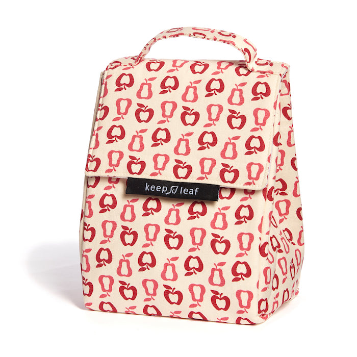 New Fruit Organic Cotton Insulated Lunch Bag