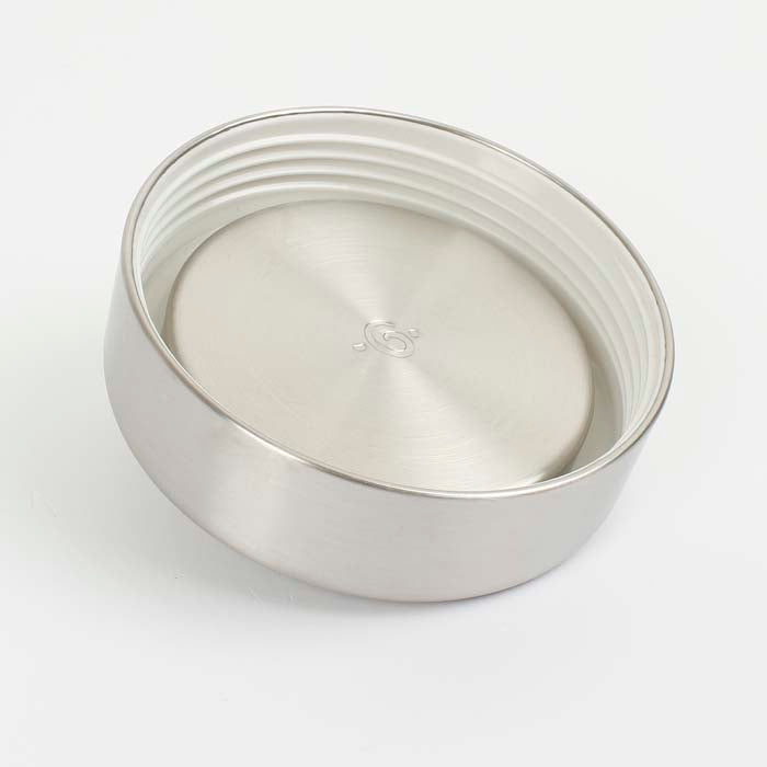 Insulated Stainless Steel Food Jar - Brushed Steel - 340ml