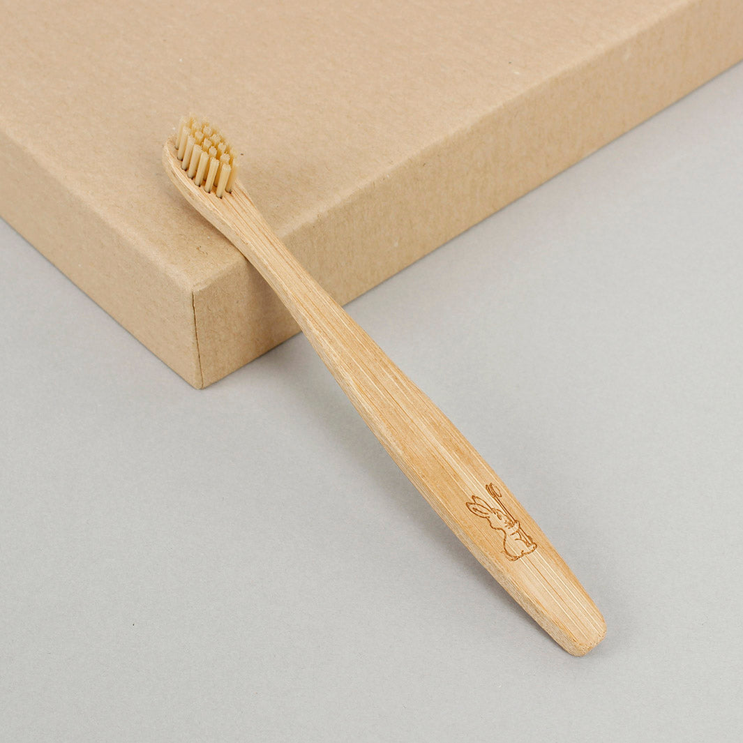 Bamboo 'Junior' Toothbrush with Bamboo Bristles (Extra Soft)