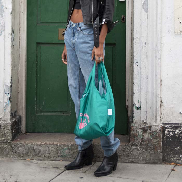 Go Green Reusable Shopping Bag - Medium
