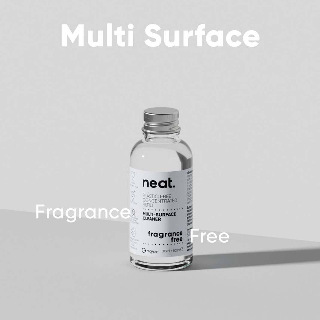 Multi-Surface Cleaner Refill 30ml - Fragrance Free