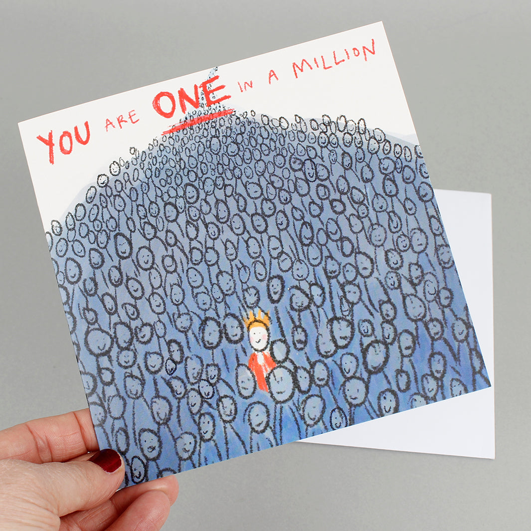 You Are One In A Million Card