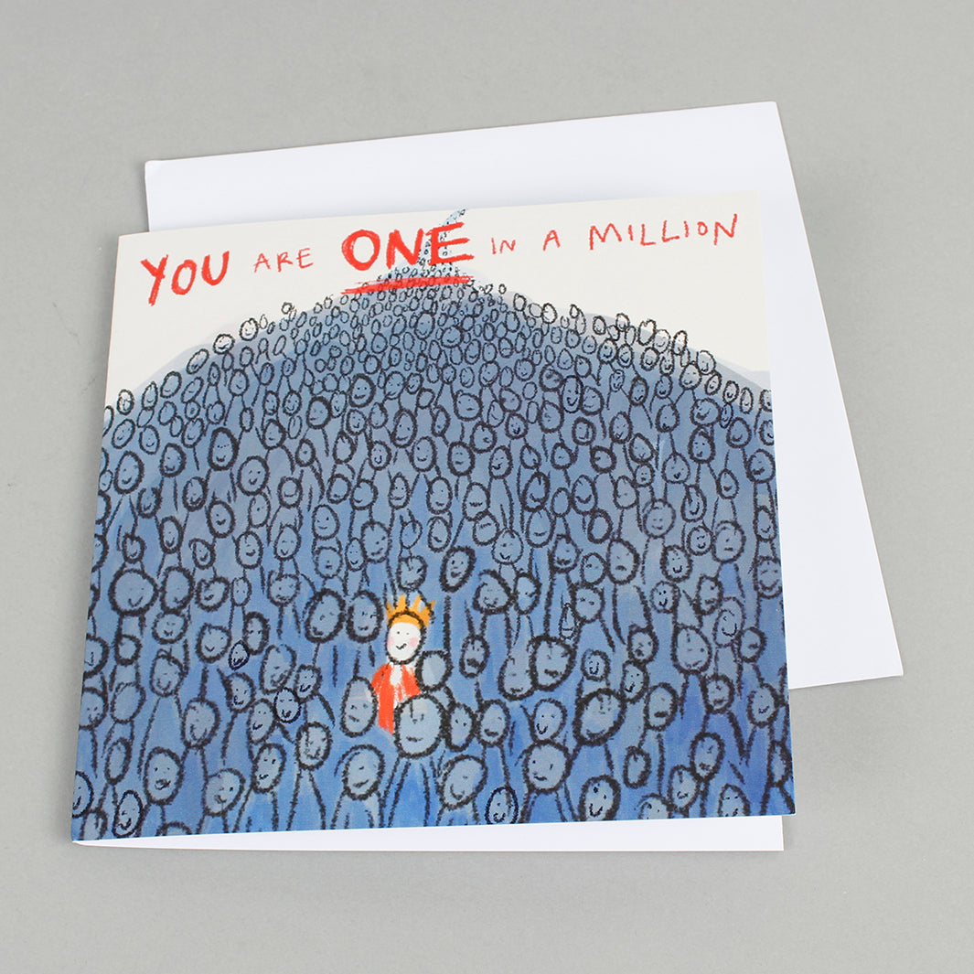 You Are One In A Million Card
